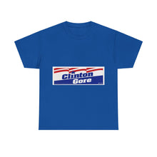 Load image into Gallery viewer, Bill Clinton and Al Gore 1992 Campaign Poster Unisex Heavy Cotton T-Shirt