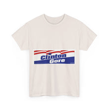 Load image into Gallery viewer, Bill Clinton and Al Gore 1992 Campaign Poster Unisex Heavy Cotton T-Shirt