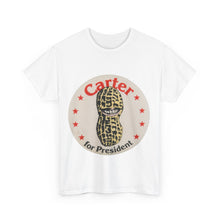 Load image into Gallery viewer, Carter for President 1976 Peanut Brigade Pin Unisex Heavy Cotton T-Shirt