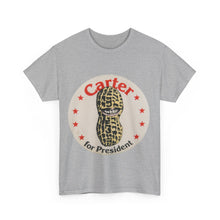 Load image into Gallery viewer, Carter for President 1976 Peanut Brigade Pin Unisex Heavy Cotton T-Shirt