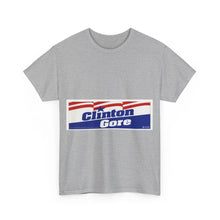 Load image into Gallery viewer, Bill Clinton and Al Gore 1992 Campaign Poster Unisex Heavy Cotton T-Shirt
