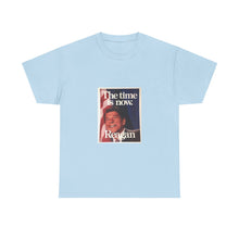 Load image into Gallery viewer, Ronald Reagan The Time is Now 1980 Campaign Unisex Heavy Cotton T-Shirt
