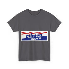 Load image into Gallery viewer, Bill Clinton and Al Gore 1992 Campaign Poster Unisex Heavy Cotton T-Shirt