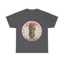 Load image into Gallery viewer, Carter for President 1976 Peanut Brigade Pin Unisex Heavy Cotton T-Shirt