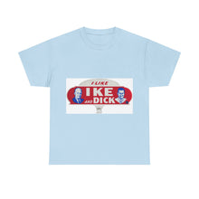 Load image into Gallery viewer, I Like Ike and Dick 1952 Campaign License Plate T-Shirt