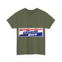 Load image into Gallery viewer, Bill Clinton and Al Gore 1992 Campaign Poster Unisex Heavy Cotton T-Shirt