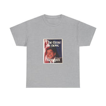Load image into Gallery viewer, Ronald Reagan The Time is Now 1980 Campaign Unisex Heavy Cotton T-Shirt