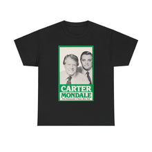Load image into Gallery viewer, Carter/Mondale 1976 Unofficial Campaign Poster Unisex Heavy Cotton T-Shirt