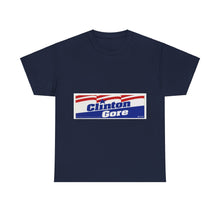 Load image into Gallery viewer, Bill Clinton and Al Gore 1992 Campaign Poster Unisex Heavy Cotton T-Shirt