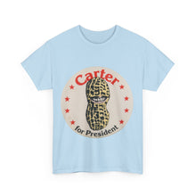 Load image into Gallery viewer, Carter for President 1976 Peanut Brigade Pin Unisex Heavy Cotton T-Shirt