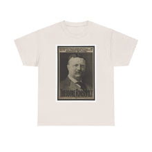 Load image into Gallery viewer, Theodore Roosevelt 1904 Campaign  Poster Unisex Heavy Cotton T-Shirt