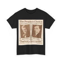 Load image into Gallery viewer, Robert M. La Follette "The People's Choice" 1924 Campaign Poster Unisex Heavy Cotton T-Shirt