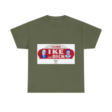 Load image into Gallery viewer, I Like Ike and Dick 1952 Campaign License Plate T-Shirt