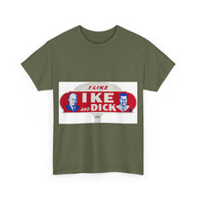Load image into Gallery viewer, I Like Ike and Dick 1952 Campaign License Plate T-Shirt
