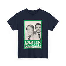 Load image into Gallery viewer, Carter/Mondale 1976 Unofficial Campaign Poster Unisex Heavy Cotton T-Shirt