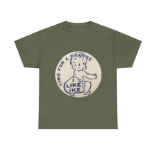 Load image into Gallery viewer, "Time for a Change - I Like Ike" 1952 Campaign Unisex Heavy Cotton T-Shirt