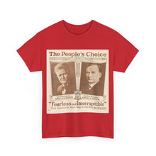 Load image into Gallery viewer, Robert M. La Follette "The People's Choice" 1924 Campaign Poster Unisex Heavy Cotton T-Shirt