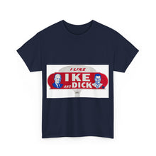 Load image into Gallery viewer, I Like Ike and Dick 1952 Campaign License Plate T-Shirt