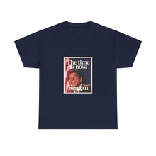 Load image into Gallery viewer, Ronald Reagan The Time is Now 1980 Campaign Unisex Heavy Cotton T-Shirt