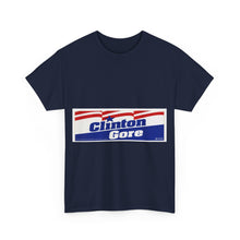 Load image into Gallery viewer, Bill Clinton and Al Gore 1992 Campaign Poster Unisex Heavy Cotton T-Shirt