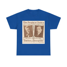 Load image into Gallery viewer, Robert M. La Follette "The People's Choice" 1924 Campaign Poster Unisex Heavy Cotton T-Shirt