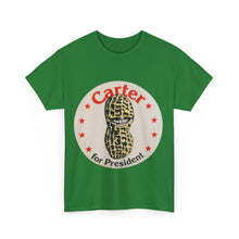 Load image into Gallery viewer, Carter for President 1976 Peanut Brigade Pin Unisex Heavy Cotton T-Shirt