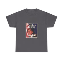 Load image into Gallery viewer, Ronald Reagan The Time is Now 1980 Campaign Unisex Heavy Cotton T-Shirt