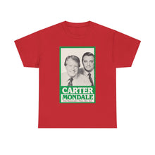 Load image into Gallery viewer, Carter/Mondale 1976 Unofficial Campaign Poster Unisex Heavy Cotton T-Shirt