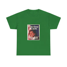 Load image into Gallery viewer, Ronald Reagan The Time is Now 1980 Campaign Unisex Heavy Cotton T-Shirt