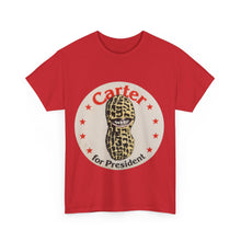 Load image into Gallery viewer, Carter for President 1976 Peanut Brigade Pin Unisex Heavy Cotton T-Shirt