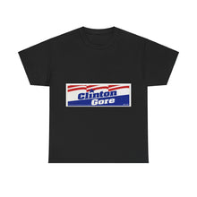 Load image into Gallery viewer, Bill Clinton and Al Gore 1992 Campaign Poster Unisex Heavy Cotton T-Shirt