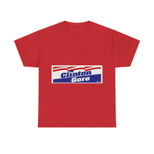 Load image into Gallery viewer, Bill Clinton and Al Gore 1992 Campaign Poster Unisex Heavy Cotton T-Shirt
