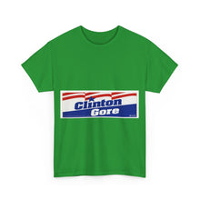 Load image into Gallery viewer, Bill Clinton and Al Gore 1992 Campaign Poster Unisex Heavy Cotton T-Shirt