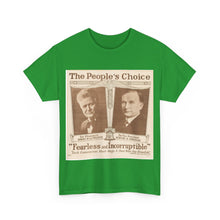Load image into Gallery viewer, Robert M. La Follette "The People's Choice" 1924 Campaign Poster Unisex Heavy Cotton T-Shirt