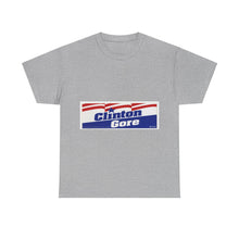 Load image into Gallery viewer, Bill Clinton and Al Gore 1992 Campaign Poster Unisex Heavy Cotton T-Shirt