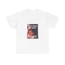 Load image into Gallery viewer, Ronald Reagan The Time is Now 1980 Campaign Unisex Heavy Cotton T-Shirt