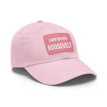 Load image into Gallery viewer, Carry On With Roosevelt FDR 1940 Campaign Hat