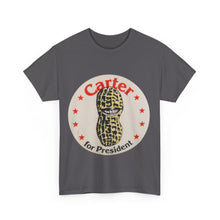 Load image into Gallery viewer, Carter for President 1976 Peanut Brigade Pin Unisex Heavy Cotton T-Shirt