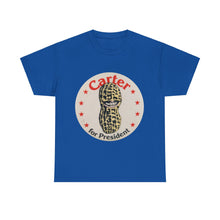 Load image into Gallery viewer, Carter for President 1976 Peanut Brigade Pin Unisex Heavy Cotton T-Shirt