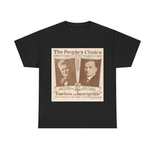 Load image into Gallery viewer, Robert M. La Follette "The People's Choice" 1924 Campaign Poster Unisex Heavy Cotton T-Shirt