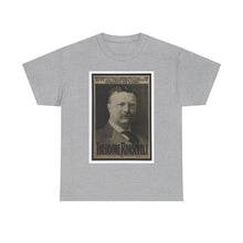 Load image into Gallery viewer, Theodore Roosevelt 1904 Campaign  Poster Unisex Heavy Cotton T-Shirt