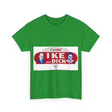 Load image into Gallery viewer, I Like Ike and Dick 1952 Campaign License Plate T-Shirt