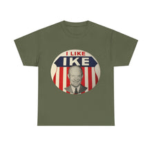 Load image into Gallery viewer, I Like Ike Unisex Heavy Cotton T-Shirt