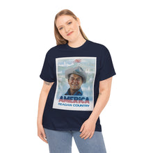 Load image into Gallery viewer, America: Reagan Country 1980 Campaign Poster Unisex Heavy Cotton T-Shirt