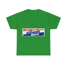 Load image into Gallery viewer, Bill Clinton and Al Gore 1992 Campaign Poster Unisex Heavy Cotton T-Shirt