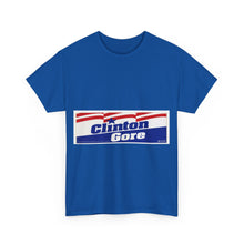 Load image into Gallery viewer, Bill Clinton and Al Gore 1992 Campaign Poster Unisex Heavy Cotton T-Shirt
