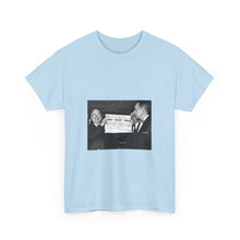 Load image into Gallery viewer, Dewey Defeats Truman Unisex Heavy Cotton T-Shirt