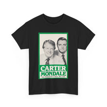 Load image into Gallery viewer, Carter/Mondale 1976 Unofficial Campaign Poster Unisex Heavy Cotton T-Shirt