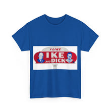 Load image into Gallery viewer, I Like Ike and Dick 1952 Campaign License Plate T-Shirt