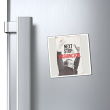 Load image into Gallery viewer, Richard Nixon "Next Stop: Washington" 1968 Campaign Magnet